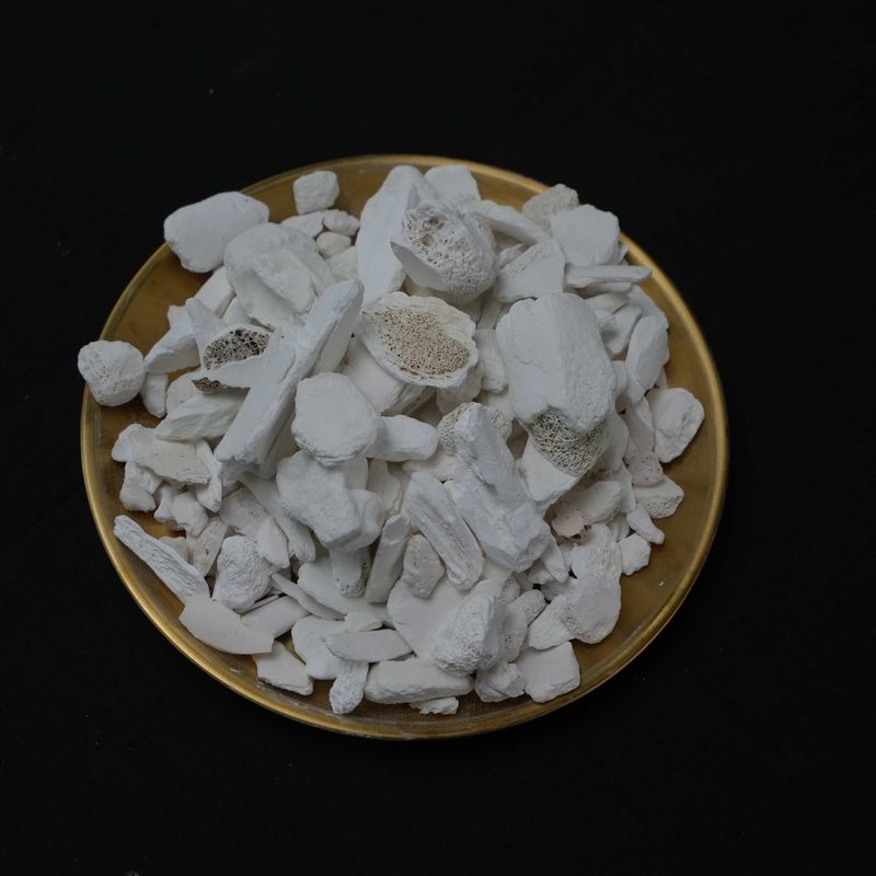 Odorless White Calcined Bone Ash For Production Max 5% Loss On Ignition Ph Value 7-9