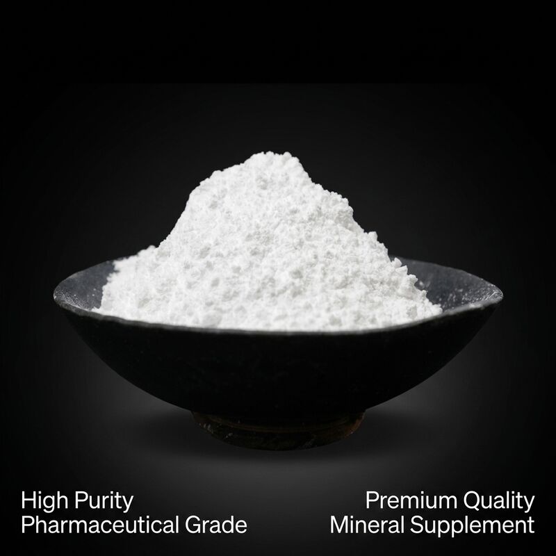Odorless Tricalcium Phosphate Powder with Density 3.07 g/cm3 and Moisture Content < 1% for Pharmaceutical and Nutritional Uses